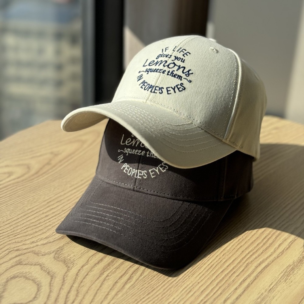 Baseball Cap Structured - Structured Embroidery Baseball Cap Cotton Sunshade
