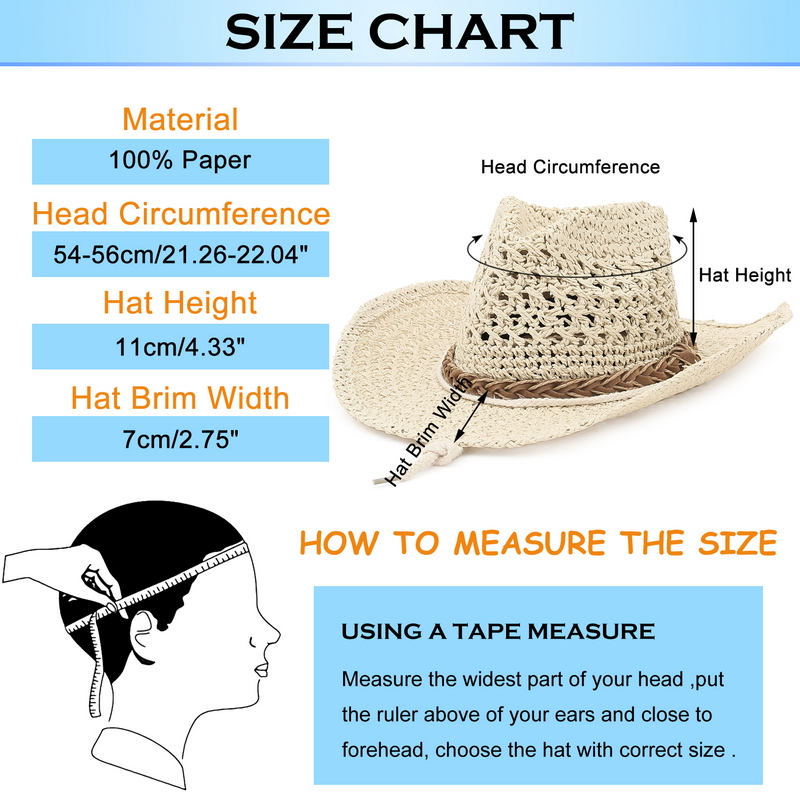 GEMVIE Child Summer Cowboy Hat - Cowboy Hat Straw review and price