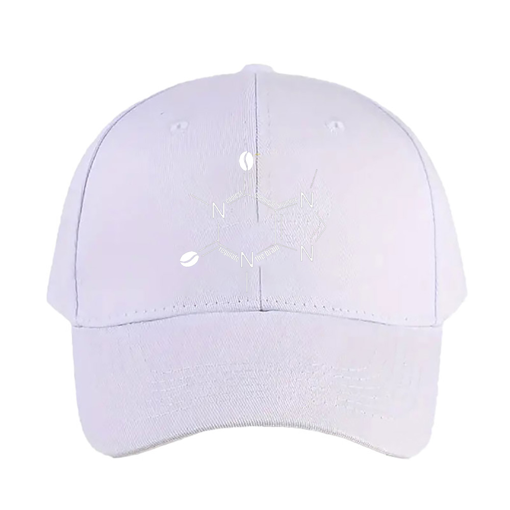 cute black caffeine chemical s - Baseball Cap Structured review and price