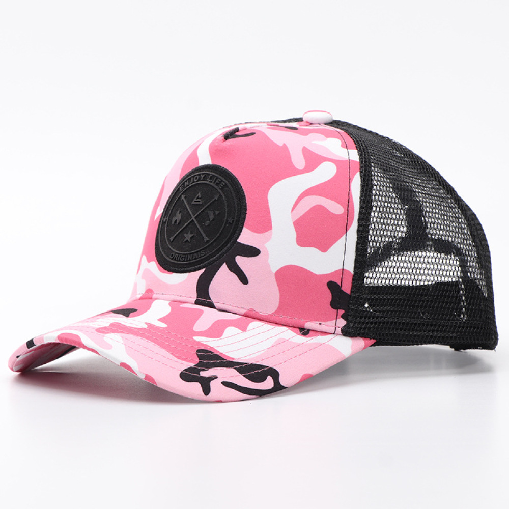 Casual Camo Patchwork Mesh Cap - Trucker Cap Mesh review and price