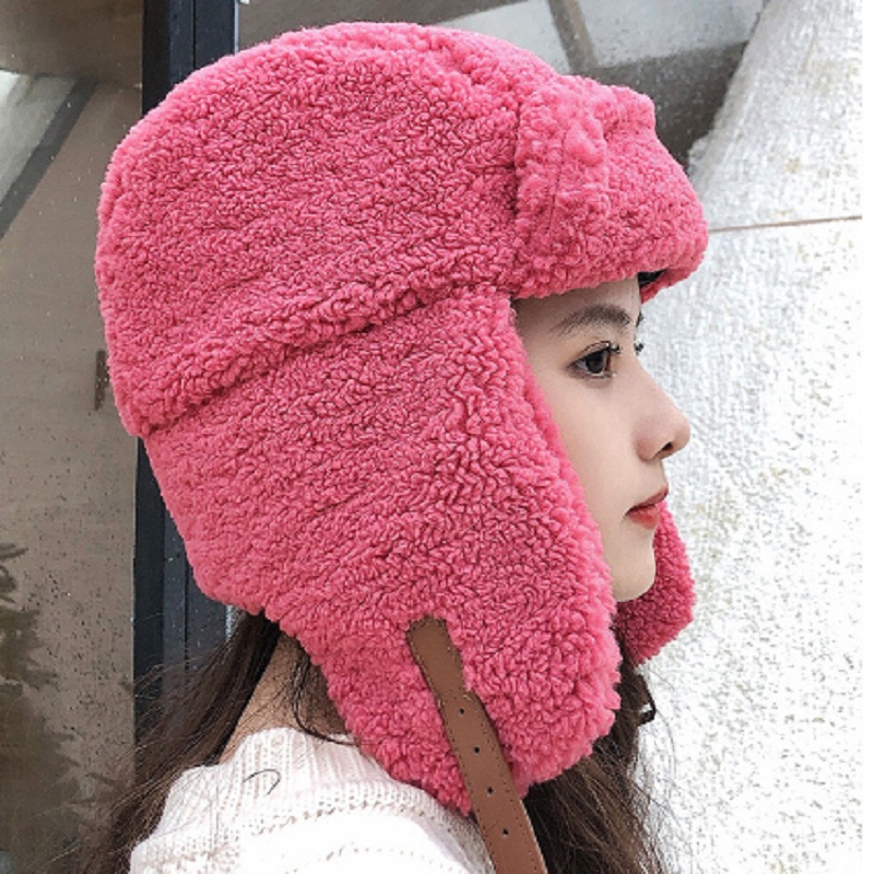 Y2K Girls Women Bomber Hat Pil - Winter Trapper Hat review and price