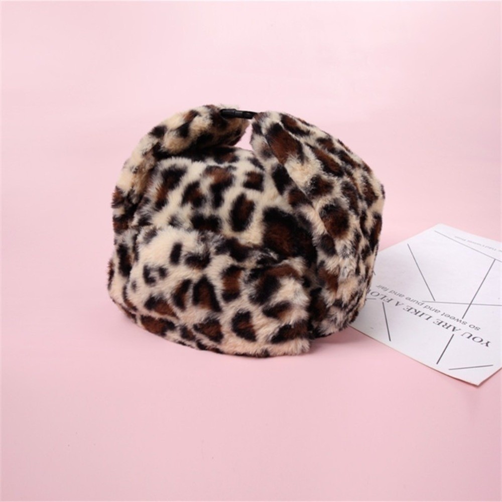 Warm Leopard Print Trapper Hat - Trapper Hat Ear Flap review and price