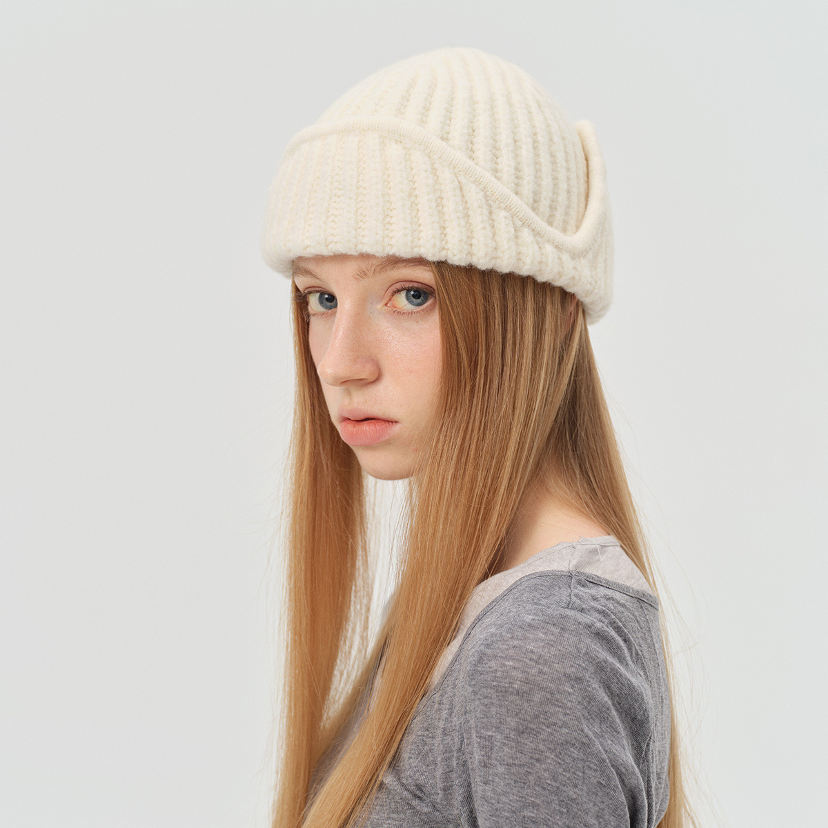 23% Wool Blend Solid Color Pil - Winter Trapper Hat review and price