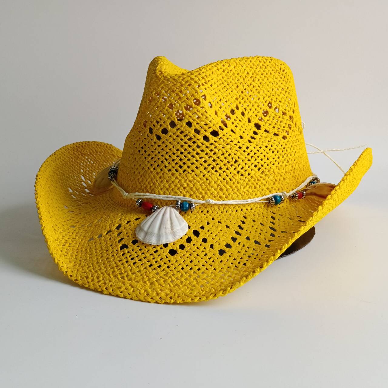 Bright yellow Cowboy Straw Hat - Cowboy Hat Straw review and price
