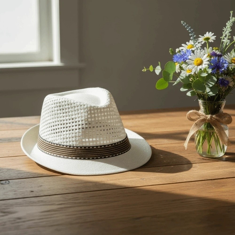 Short Brim Men Panama Hat Brea - Bucket Hat Cotton review and price