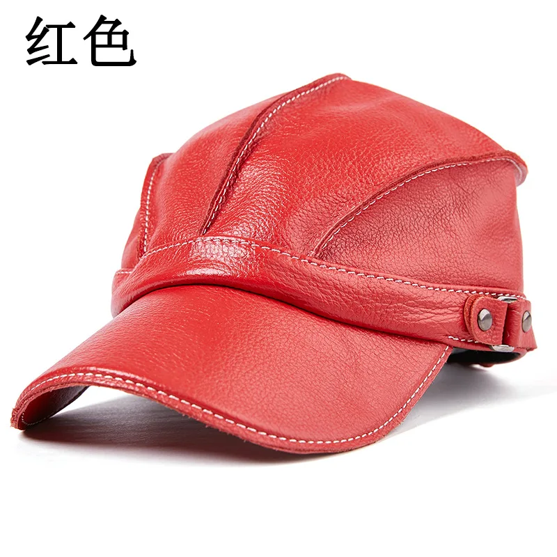 2026 Men's Genuine Leather Bas - Winter Trapper Hat review and price