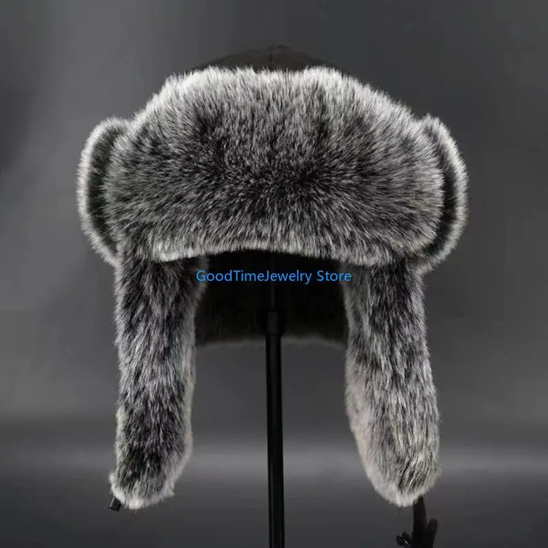 193D Furry Lined Trapper Hat w - Trapper Hat Ear Flap review and price
