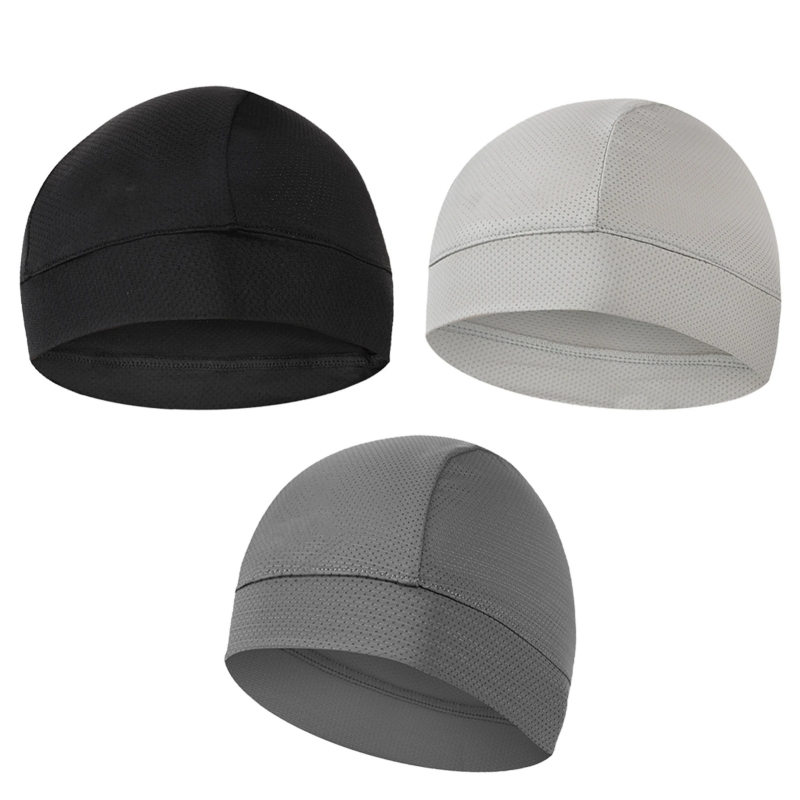 Summer Thin Breathable Mesh Sk - Skull Cap Helmet Liner review and price