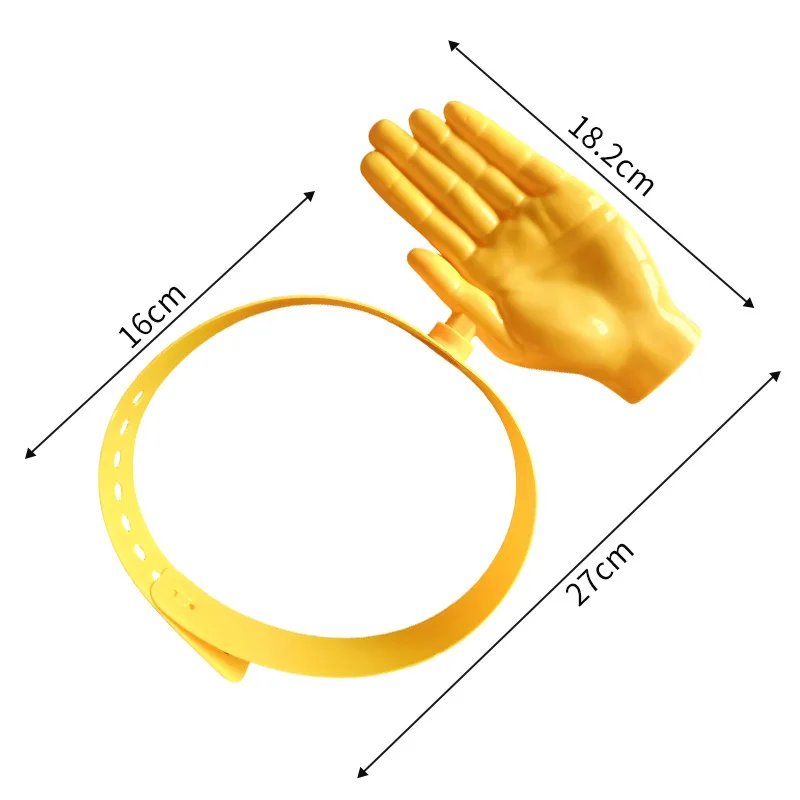 1/3Pcs Novelty 3D Palm Hand Sh - Visor Sun Hat review and price