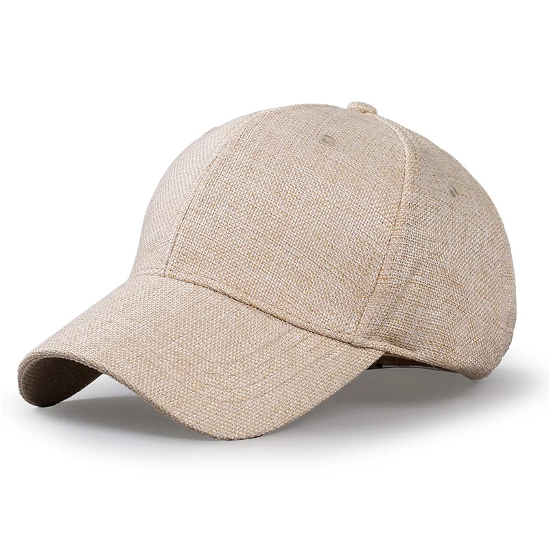 Oversize XXL Faux Linen Men Wo - Baseball Cap Structured review and price